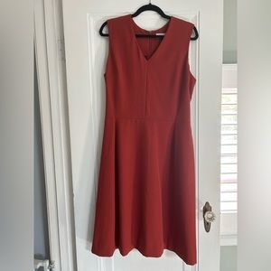 MM Lafleur Annie dress in persimmon 16